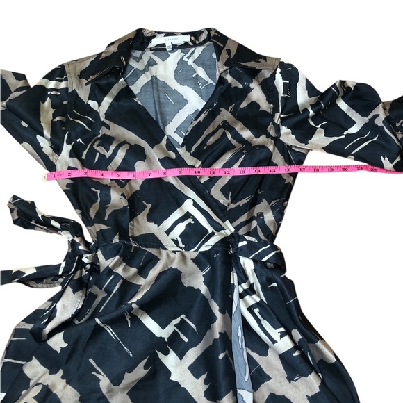 Zara A-line wrap midi dress size S - Picture 7 of 7